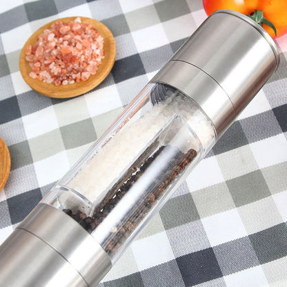 2in1 Stainless Steel Pepper Shaker - 7Ehom