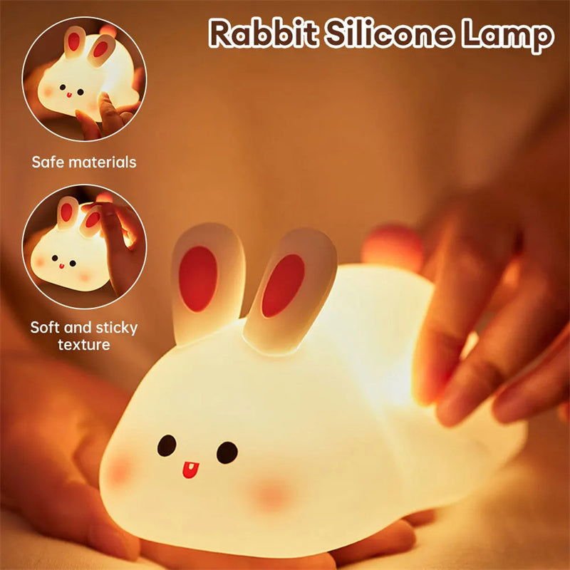 Big Face Rabbit Night Light - 7Ehom