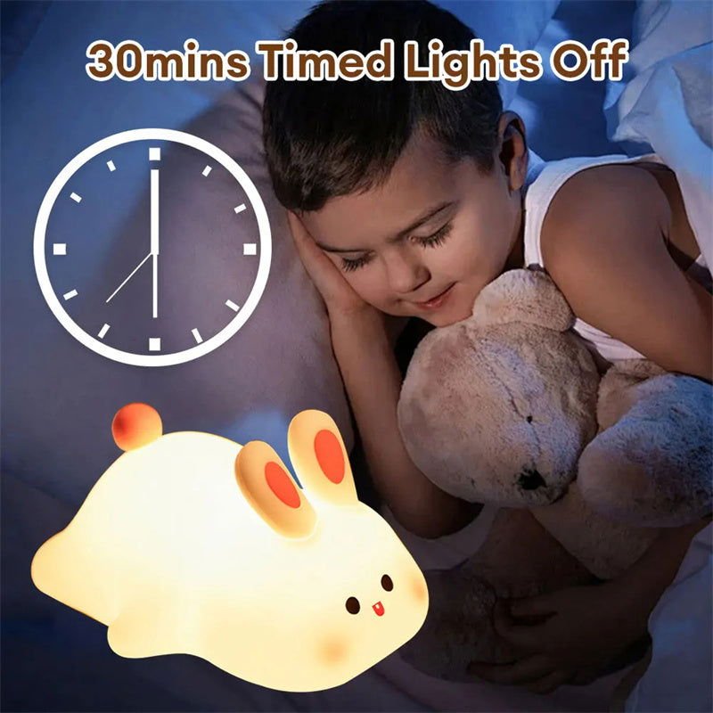 Big Face Rabbit Night Light - 7Ehom