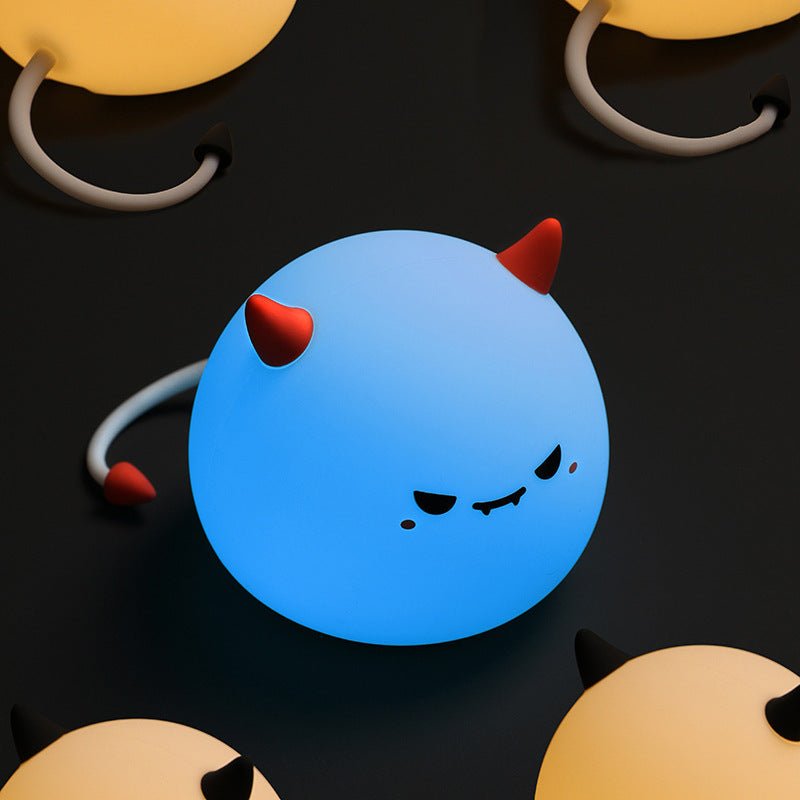 Cute Monster-Shaped Silicone Night Light - 7Ehom