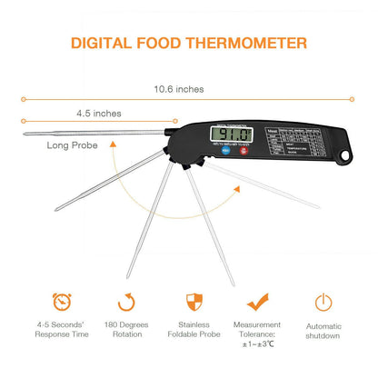 Digital Meat Thermometer Instant Read - 7Ehom