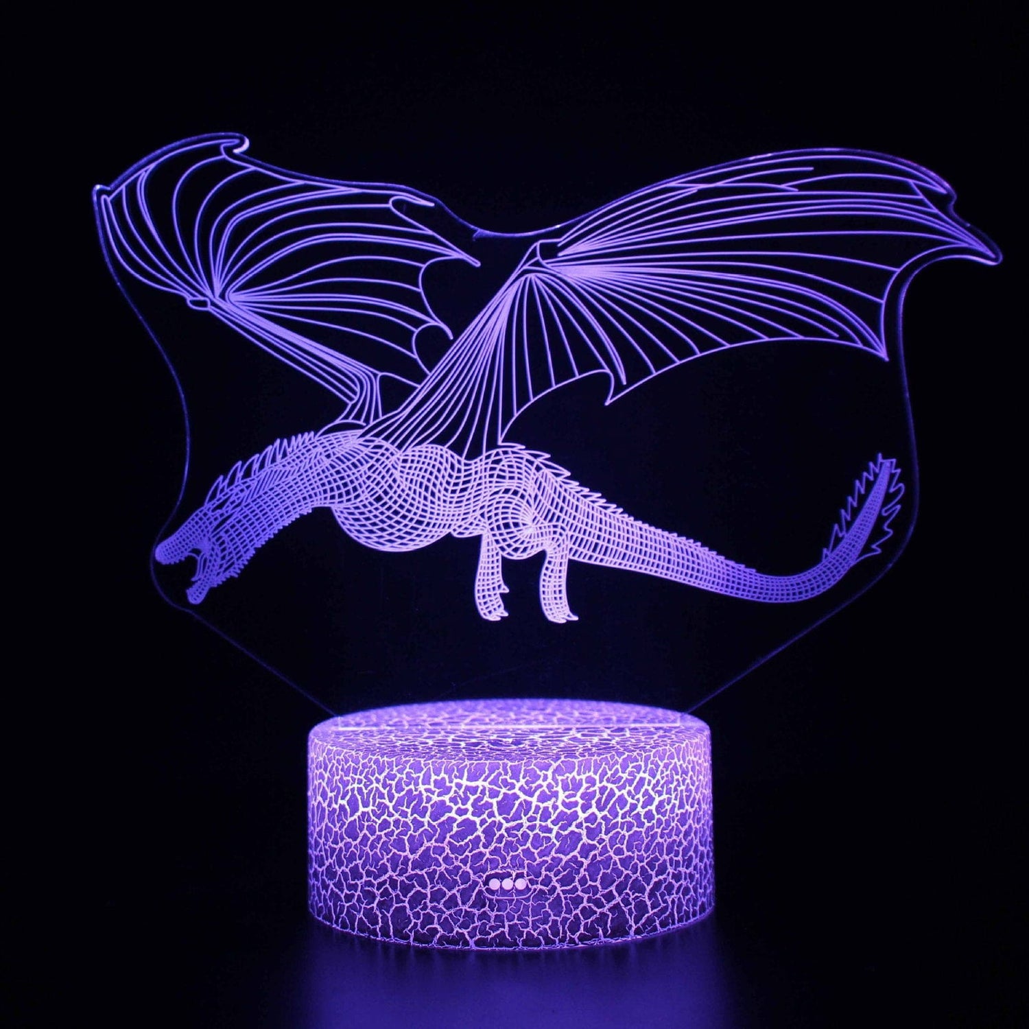 Dragon 3D Led Lamp - 7Ehom