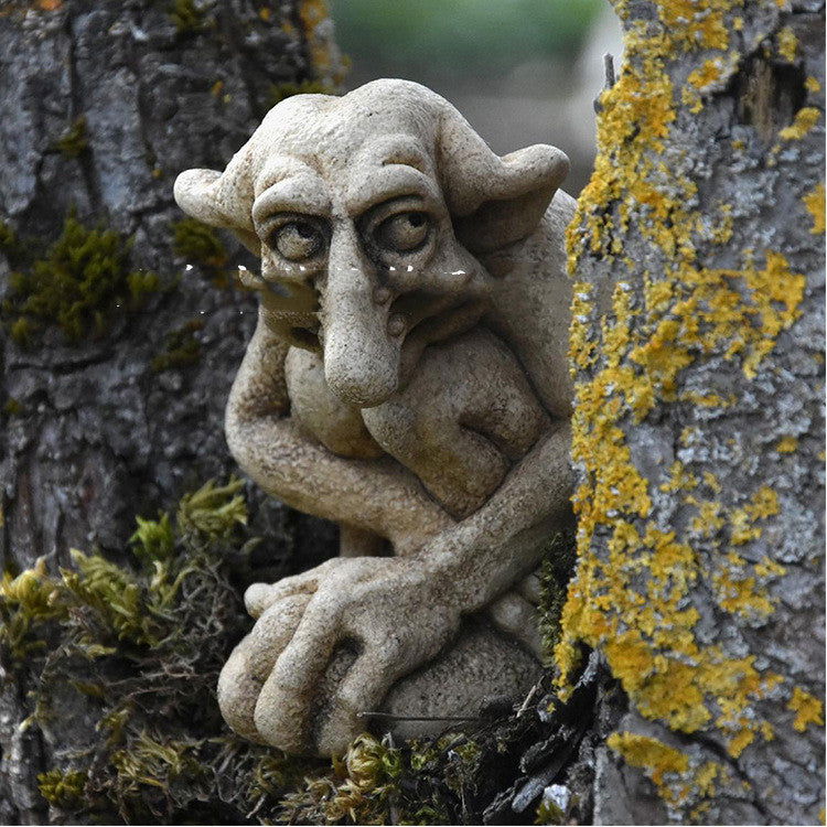 Gothic Gargoyle Sculpture Resin Craft - 7Ehom