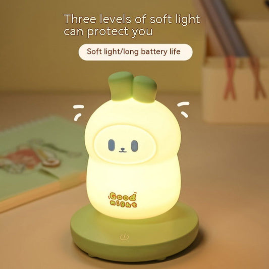 Rabbit Usb Silicone Night Lamp - 7Ehom