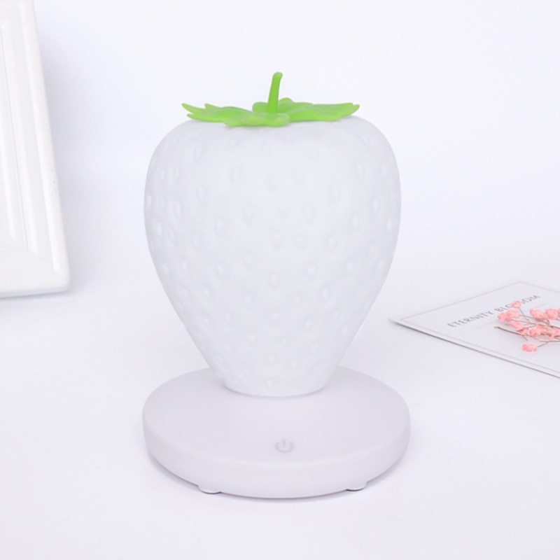 Strawberry Night Light USB Charging - 7Ehom