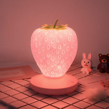 Strawberry Night Light USB Charging - 7Ehom